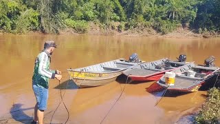 Rio Miranda Pantanal água suja !