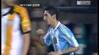 Gol de Di María vs Catalunya (Amistoso 2009)