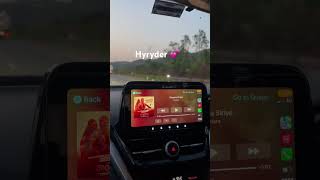 Toyota hyryder with maxxfit stereo #hyryder #grandvitara #newcar #elevate #toyota #hybrid