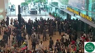 Complete!!!! Prime Minister Imran Khan Great Speech & Amazing Entry In Airport Islamabad