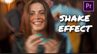 How To Add Camera Shake Effect in premiere Pro ? #camerashake