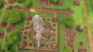 AYUTTHAYA TEMPLE RUINS WORLD HERITAGE TOURIST DAY