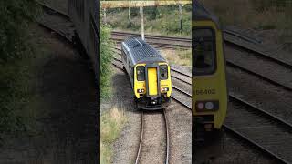 156402 coming off the Ormskirk branch