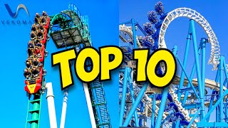 Top 10 BEST Roller Coasters by Vekoma Rides (2024)