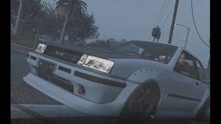 GTA 5 drift monatge Futo - Moonlight remix