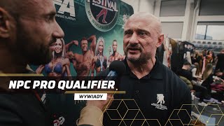 SZYMON ŁADA W ROLI REPORTERA - WYWIADY Z ZAWODÓW NPC PRO QUALIFIER