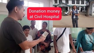 @AlotoNagaTV and I visited Hospital and donated some money.