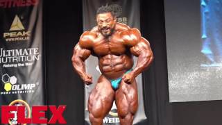 Roelly Winklaar at the 2016 Olympia Europe