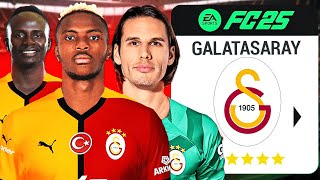 GALATASARAY'I KURTARIYORUZ! | FC 25 GALATASARAY REBUILD!