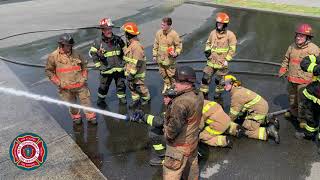 Quaboag Regional Middle High School visit to the Massachusetts Firefighting Academy