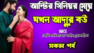 আন্টির সিনিয়র মেয়ে যখন আদুরে বউ | সকল পর্ব | দুষ্টু মিষ্টি ভালোবাসার গল্প | Ashik Priyanka story