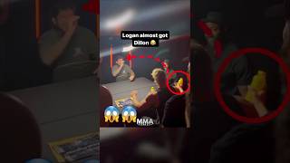 Logan Paul Threw Prime on Dillon Danis's Face😱😱😂 #loganpaul #misfits #ufc #bellator#boxing#october14