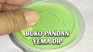 My Buko Pandan Yema Dip for My Pandan Kutsinta/Buko Pandan Dip/