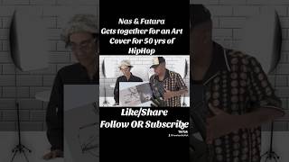 Nas & Futura Create Art for 50 yrs of Hip Hop Music