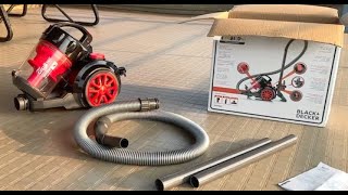 How to set up and use your Black+Decker bagless vacuum cleaner