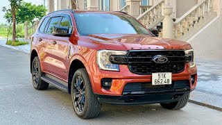 350tr nhận xe ford everest 2023 sport siêu mới lướt 14.000km, giao xe tận nơi#fordeverest #everest