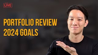 [LIVE] My investment portfolio review and 2024 financial goals