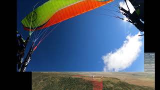 Raw Paragliding Footage - Mount Borah Flight 1