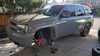 Trailblazer SS sway bar bushing and end links (how to) and Fleet update