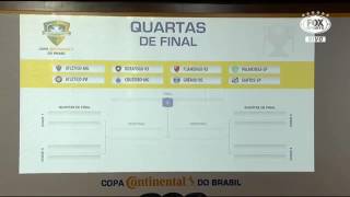 SORTEIO QUARTAS DE FINAIS | COPA DO BRASIL 2017