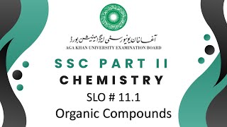 AKUEB Class 10 Chemistry | Organic Compounds | Examination 2024