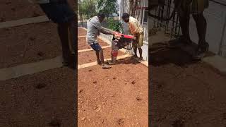 Compaction of Soil using Compactor | Backfilling Soil / plinth beam bbs