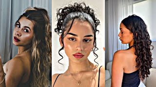 IDÉIAS DE PENTEADOS PARA CABELO ONDULADO ✨🎀