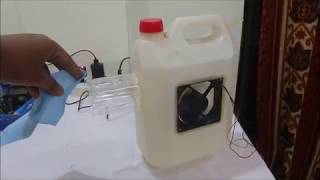 How to make a mini air cooler at home