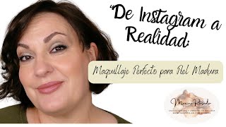 “Maquillaje Inspirado de Instagram 🔥Adaptado para Piel Madura: Elegancia y Naturalidad”