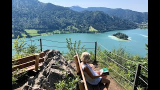 Schliersee: Zur Burgruine Hohenwaldeck im August 2018 (in 4K)