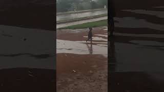 African peoples they aren't fearing rain see now