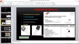 transistores 1 parte - Como medir transistor bipolar o bjt  en corto, abierto o con fugas