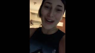 Rhea Ripley and Raquel Rodriguez shared one bed in a hotel