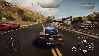 Epic chases compilation part 1. Dodge Viper police car| NFS: Rivals