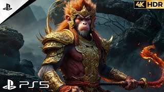 (PS5) BLACK MYTH WUKONG LAUNCH GAMEPLAY TRAILER [4K 60FPS HDR]