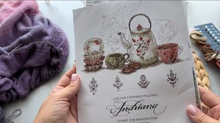 🧶Кукла крючком/ футболка из Флоуэрс/ вышивка 🧵