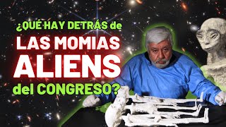 Momias EXTRATERRESTRES expuestas por Jaime Maussan en el Congreso