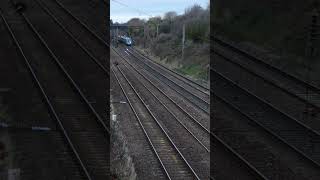 397005 climbs away from Preston, seen here at Farington Curve Jn