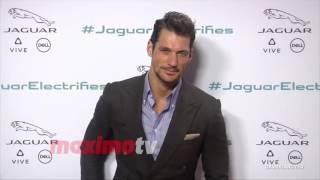 David Gandy at the Jaguar Next Era vehicle unveiling event (14/11/2016)