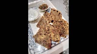 crispy Moli ka paratha