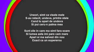 Andreea Banica - Supererou LYRICS-VERSURI