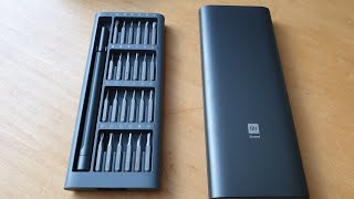 Unboxing Mi xiaomi precision 24 piece screw driver set. its amazing.