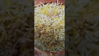 Hundi Biryani with phirni. are you like that #shorts #ytshorts