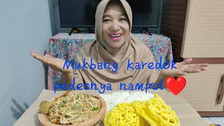 Mukbang Karedok ‼️pedes nya bikin nampol ❤️