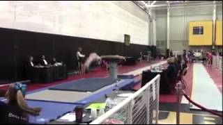 Emily Liszewski: Vault- 2015 Region 7 Championships (Level 9)