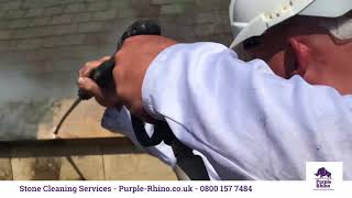 Stone Cleaning Services Purple-Rhino.co.uk  0800 157 7484