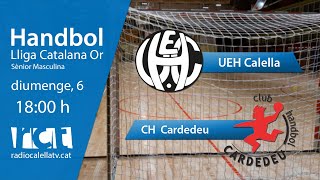 Handbol: UEH Calella - CH Cardedeu