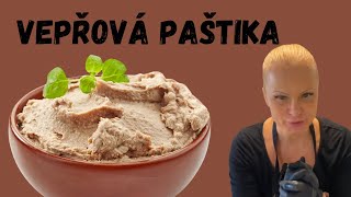 Krémová paštika z vepřového masa a jater