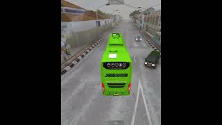 volvo bus sleeper JAKHAR  9600S bussid mood bus indonesia  gaming short  new 2024 Hindi