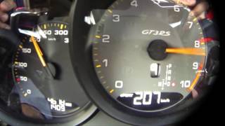 Acceleration Porsche 911 GT3 RS